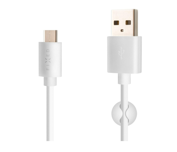 FIXED Kabel USB-A/USB-C 1m biały - 1342388 - zdjęcie